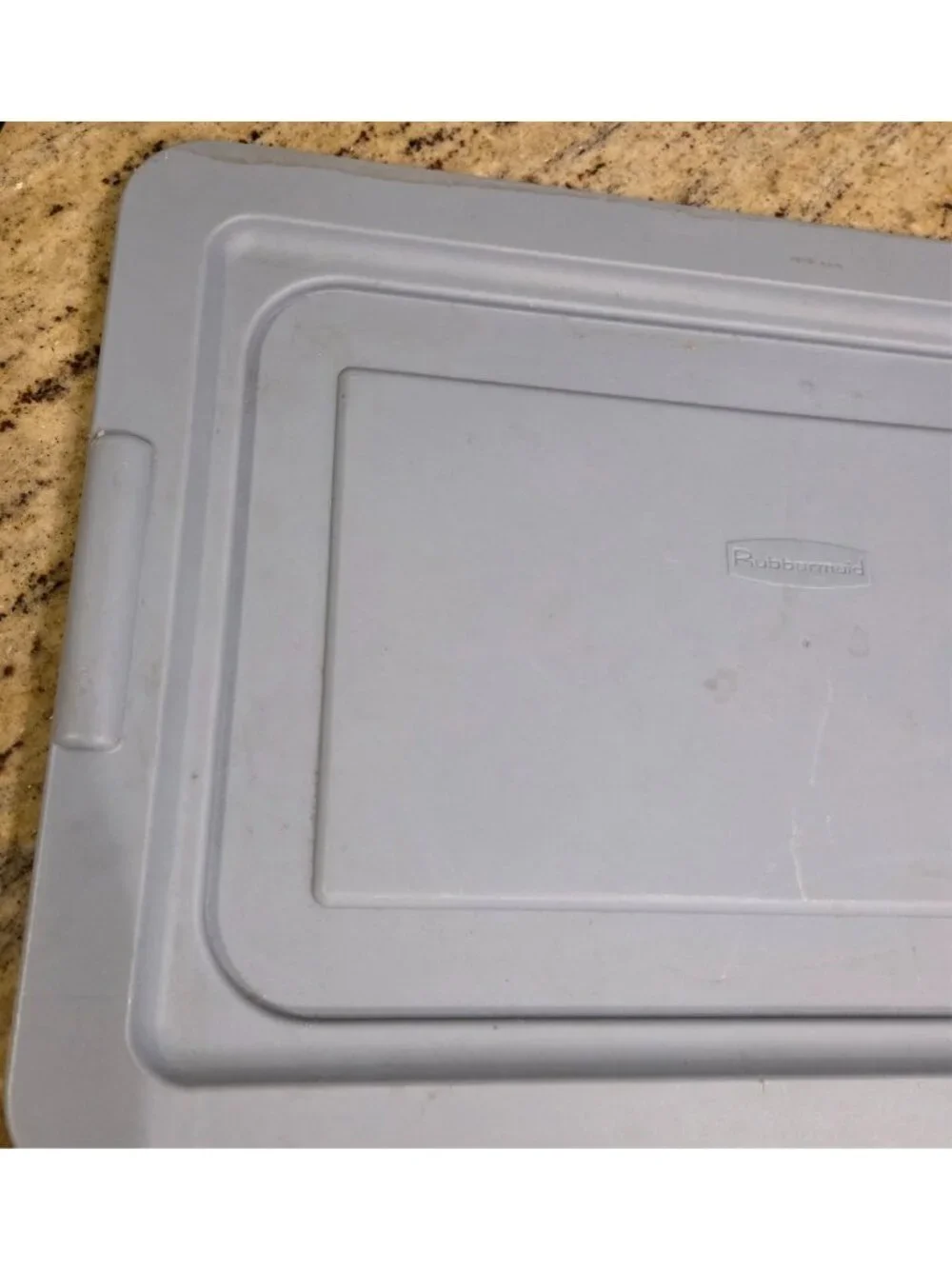 Vintage Rubbermaid STORAGE BOX LID ONLY 0136 (Match 0135) BLUE Lid 16 x 11.